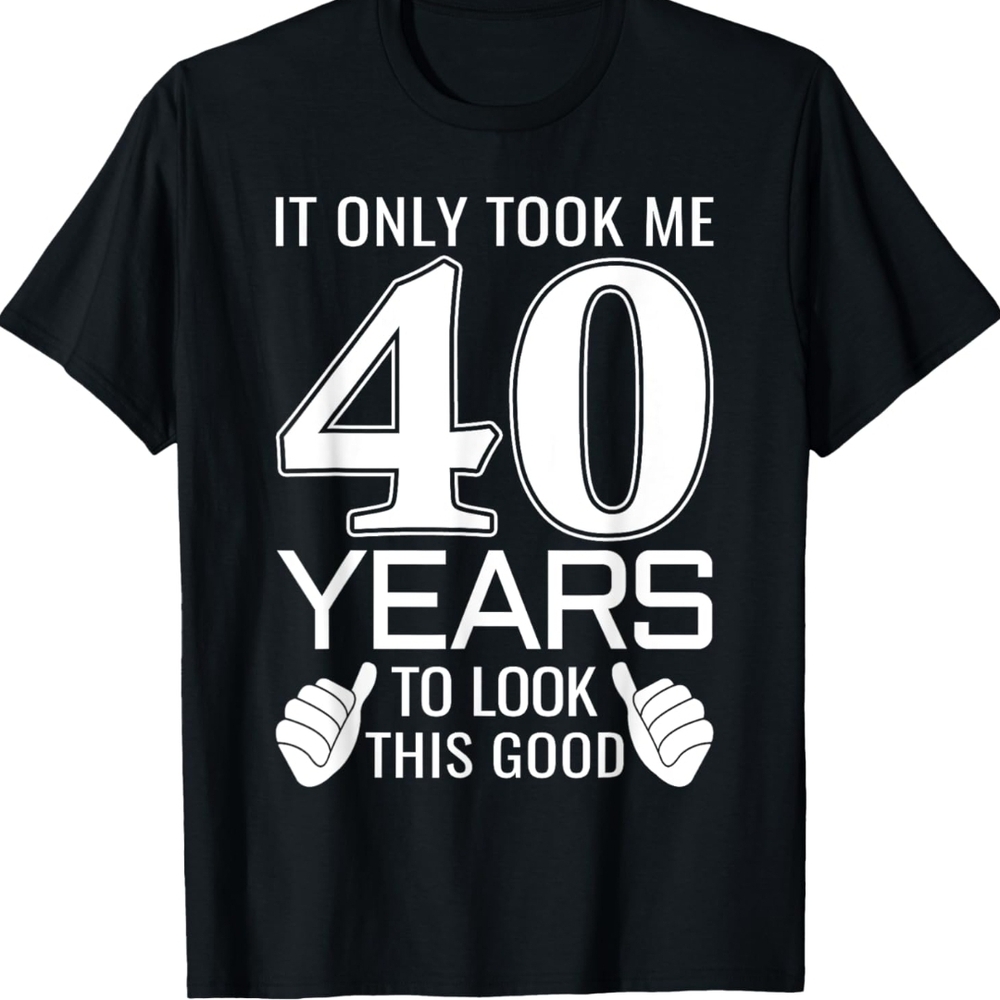 Men's Graphic Tee - 40 Years Design